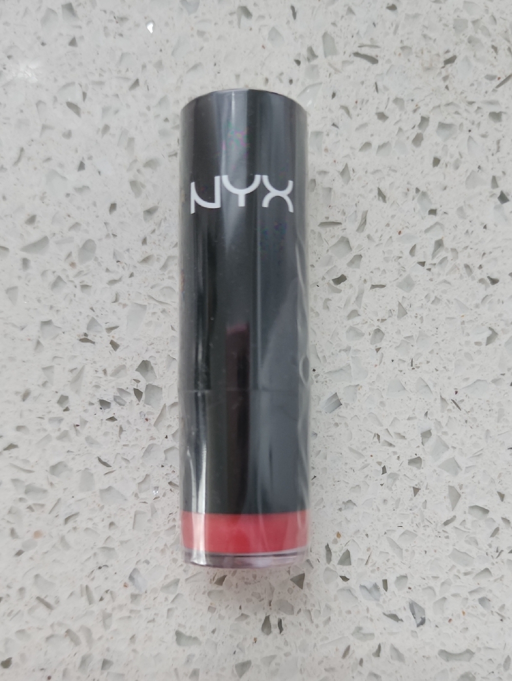 NYX Matte Lipstick in Bright Coral-Red